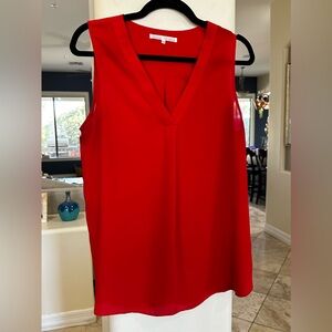 Women’s Violet & Claire Med Red Sleeveless Lightweight Blouse/Top, Great Shape!